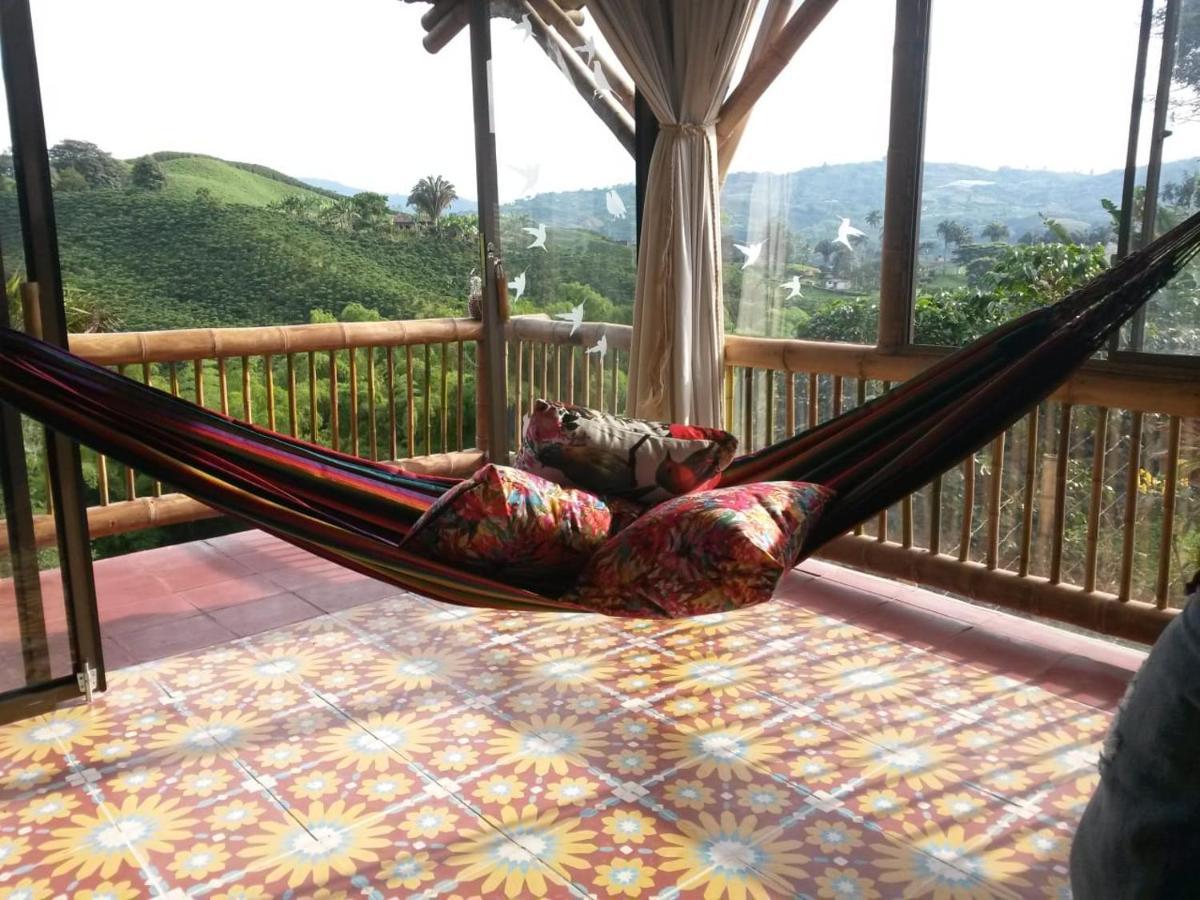Hacienda Guayabal Villa Chinchina Bagian luar foto